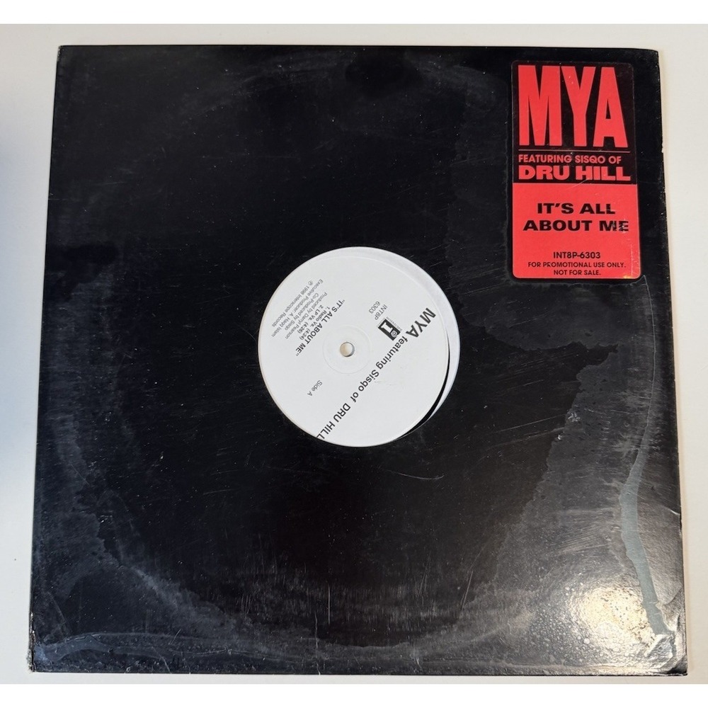 MYA Featuring Sisqo Dru Hill Vinyl Record